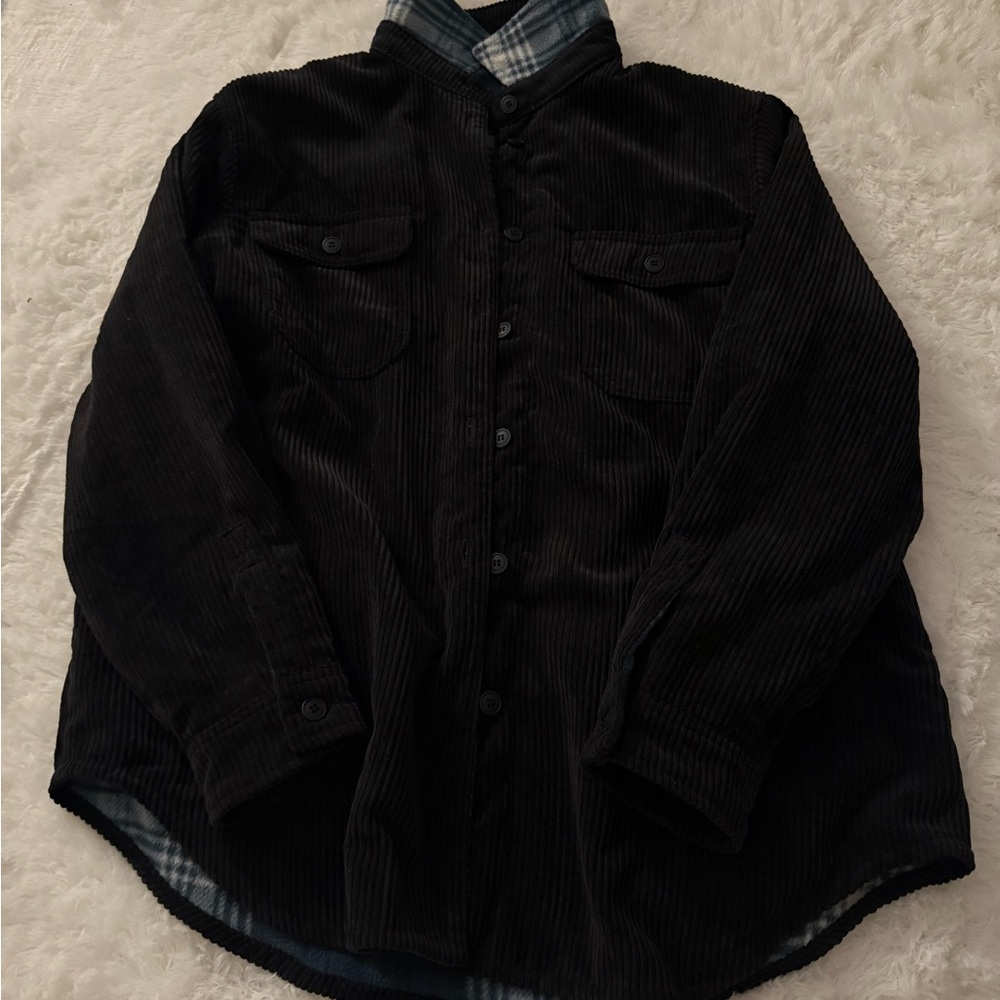 Women’s Black double sided Corduroy Jacket